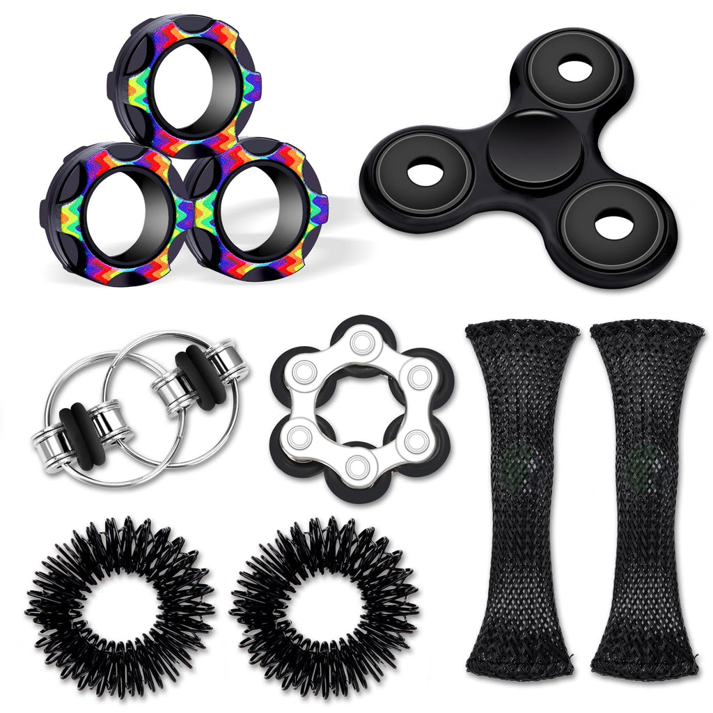 SensorySoothe 8pc Fidget Set for Adults & Teens