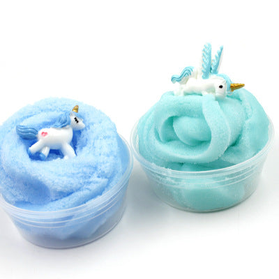 DIY Slime Silk Clay for Stress Relief - Colorful Mud