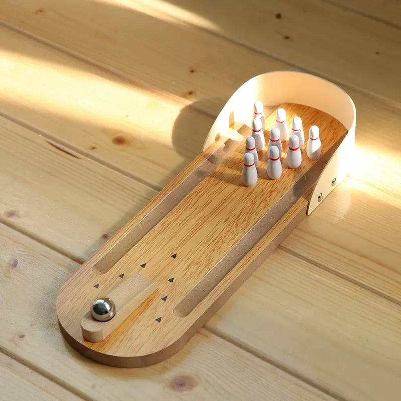 Mini Desktop Bowling Game - Fidget Toy for Stress Relief